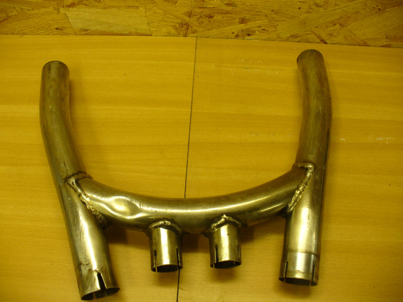 triumph t150 3 into 1 exhaust