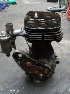 BSA WM20 Engine