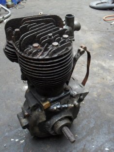 BSA WM20 Engine