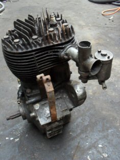 BSA WM20 Engine