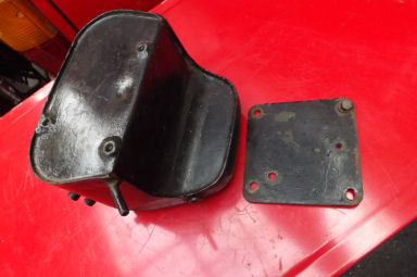 BSA M20 x wd oiltank and mounting plate