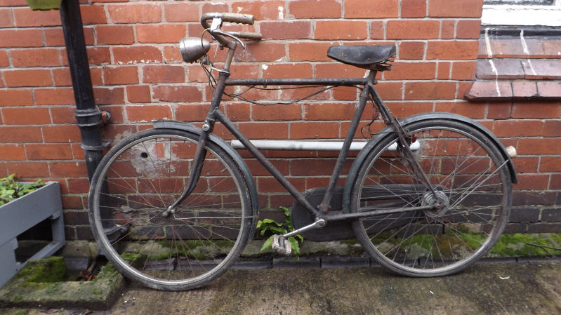 1950s raleigh bicycle