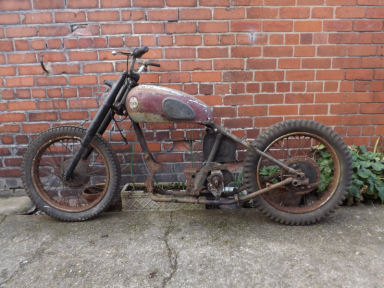 Ariel VH rolling chassis 1947