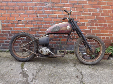 Ariel VH rolling chassis 1947