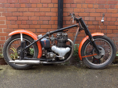 BSA A10 plunger 1953