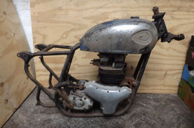 BSA A10 project 1961