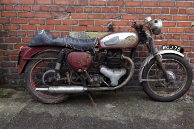 BSA A7 1960 for restoration