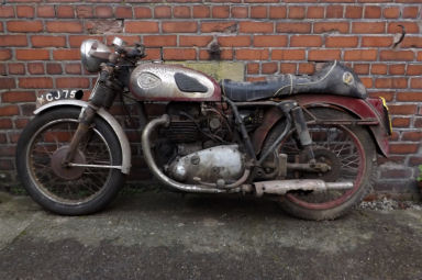 BSA A7 1960 for restoration