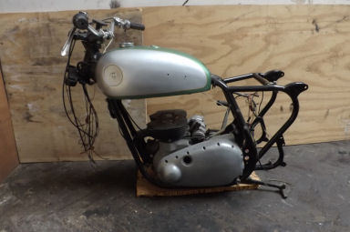 BSA A7ss project bike