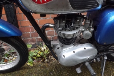 BSA C15 Bobber 1959