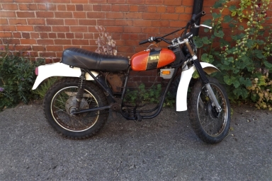 BSA Fleetstar 1971 in trial trim