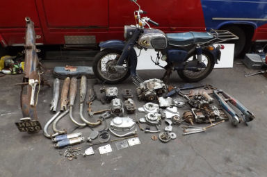 Honda CA95 Benly 150 cc 1965