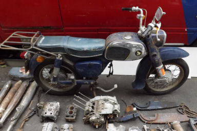 Honda CA95 Benly 150 cc 1965