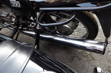 Jawa 350 Classic with Velorex sidecar 2010