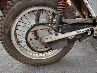 Ossa Trials outfit 302cc 1978