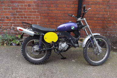 Puch Dalesman fitted with Honda engine