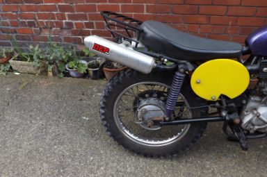 Puch Dalesman fitted with Honda engine