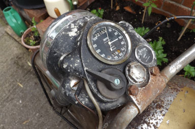 Royal Enfield Meteor Minor sports rolling chassis