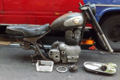 Royal Enfield 700 Super Meteor 1960