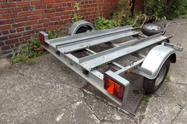 Trelgo dual motorcycle trailer