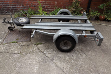 Trelgo dual motorcycle trailer