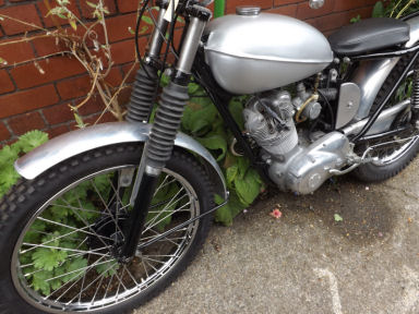 Triumph Tiger cub T20SS 1963