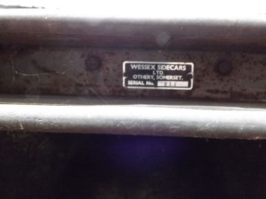Wessex single seater sports sidecar