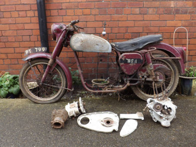 BSA B31 1955