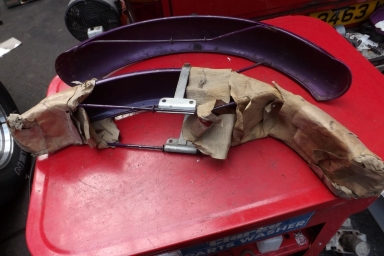 BSA B50SS front mudguard NOS