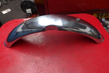 BSA B50T front mudguard