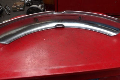 BSA B50T front mudguard
