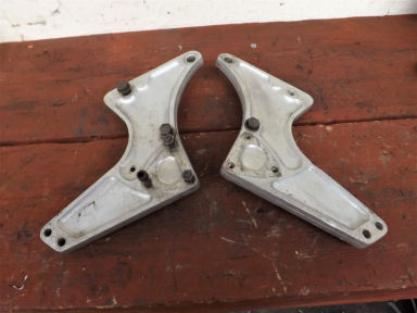 Norton Commando Z plates