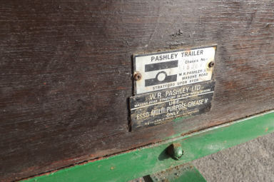 Pashley camping trailer