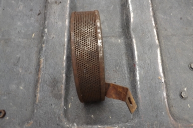 Triumph Rigid hole in frame air filter box