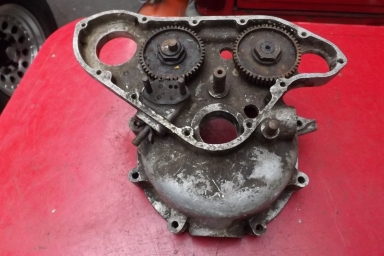 Triumph 3T timing side crankcase
