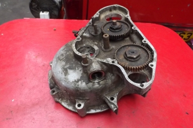 Triumph 3T timing side crankcase