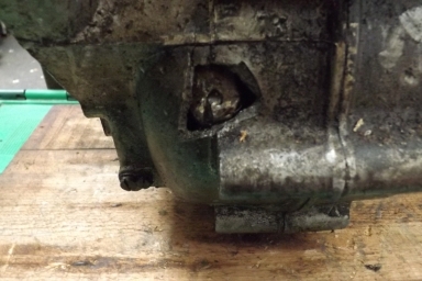 Royal Enfield 500 twin engine mid fifties
