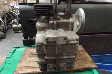 Royal Enfield 500 twin engine mid fifties