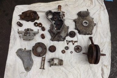 Velocette MDD iron engine