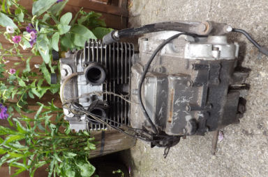 Yamaha XS 250 engine