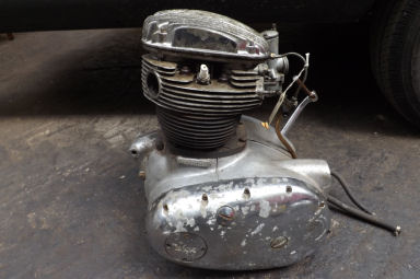 BSA A65 Lightning engine