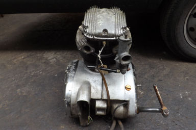 BSA A65 Lightning engine