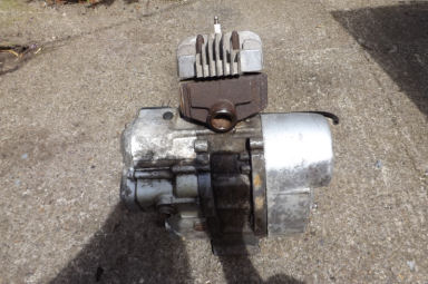 Yamaha YG1 80CC engine 1975