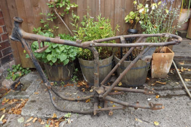 BSA B40 frame for spares or repair