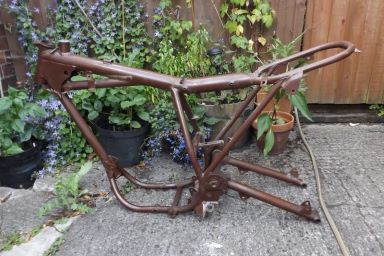 BSA Victor Trail 250 frame