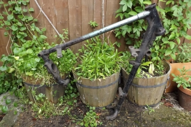 Matchless AJS twin frame