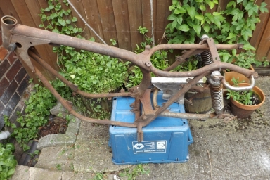 Ossa Pioneer frame