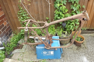 Ossa Pioneer frame