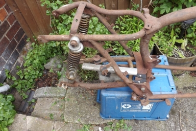 Ossa Pioneer frame