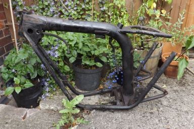 Triumph t120 R OIF Frame 1971 #2